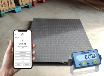 Waga Platformowa 3000 kg z aplikacją na telefon