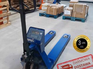 Wózek paletowy z wagą KPZ 71-9X - 2500 kg / 0,2 kg