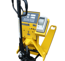 Wózek paletowy z wagą i drukarką etykiet KPZ 71-7 E FAVORIT (z legalizacją)