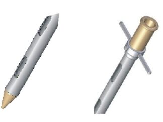 Próbnik ziarna, ręczna sonda, próbomierz ze stali nierdzewnej