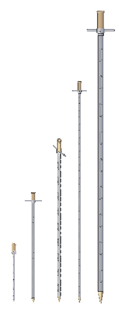 Próbnik ziarna, ręczna sonda, próbomierz ze stali nierdzewnej - obrazek 2