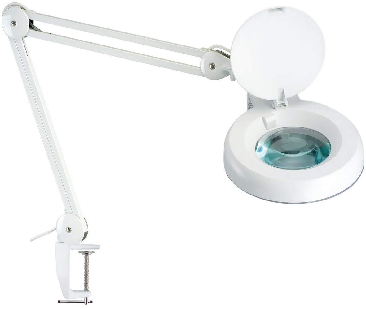 Lampa laboratoryjna z okrągłą lupą AgroFocus